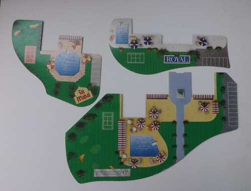 Juego de mesa HOTEL - piezas y piezas de juego de repuesto, juegos MB 1986  - Imagen 20 de 55