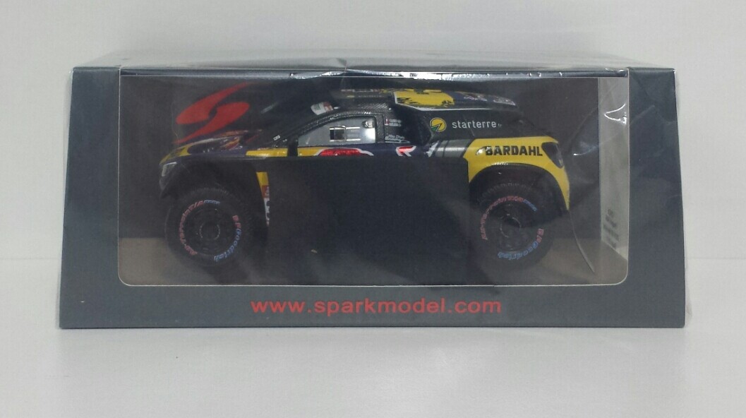 Miniature Peugeot 3008 DKR – Rallye Dakar 2019 – Sebastien Loeb – Altaya Ixo 1/43 – Occasion