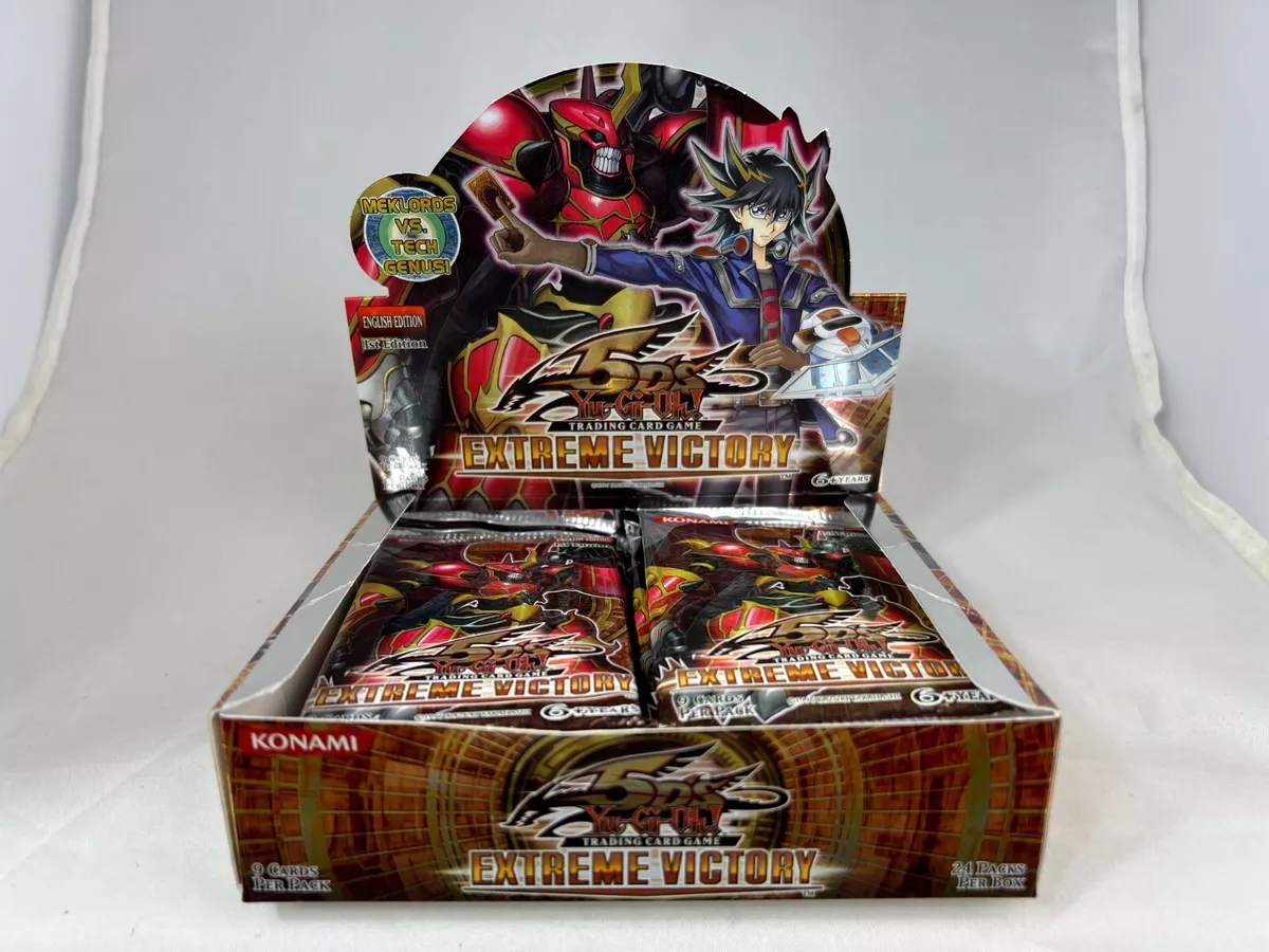 EXTREME VICTORY ) - 1st Edition - Booster Box - Sealed New - Yu-Gi