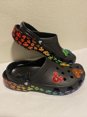CROCS Classic Disney Mickey Mouse Rainbow Pride Celebration