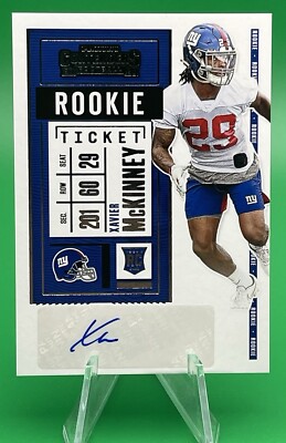 2020 Contenders XAVIER McKINNEY RC Auto Helmet Version Green Bay Packers READ!!