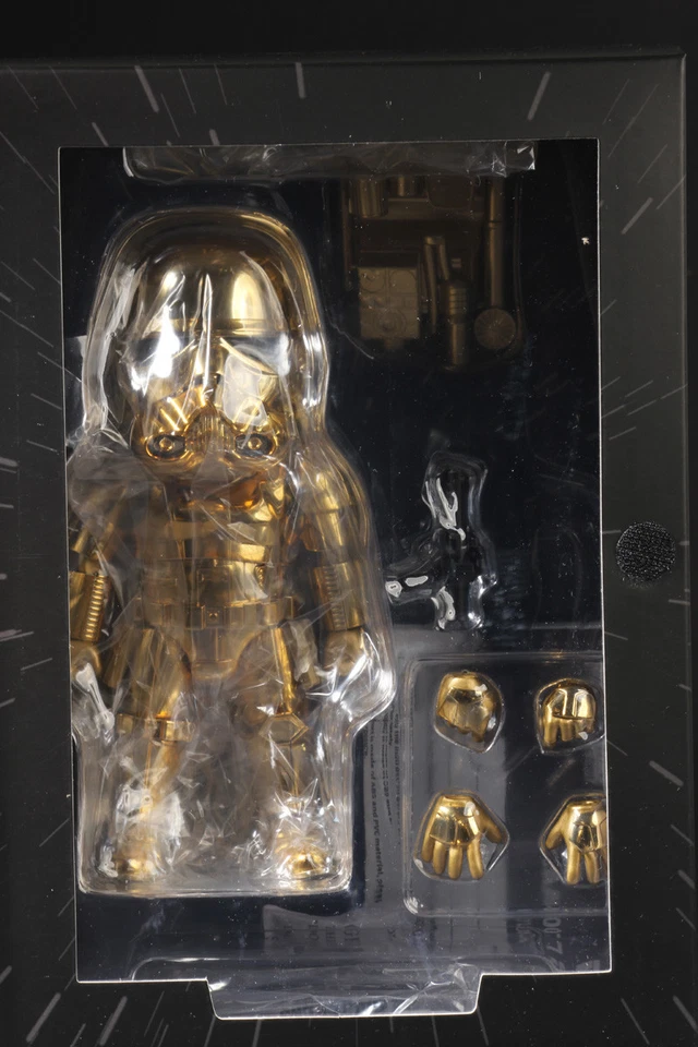 Beast Kingdom 2016 exclusivo EGG ATTACK Star Wars SANDTROOPER versión dorada Figura Foto 3 de 3