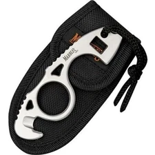 Marbles Stainless Steel Skinning Tool Guthook with Nylon Sheath