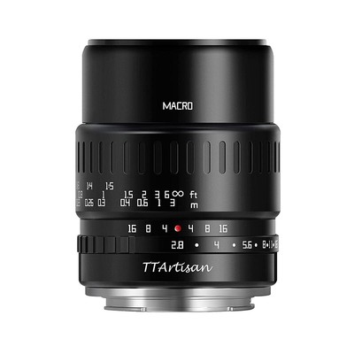 Ttartisan 40Mm F/2.8 Macro C Micro Four Thirds Black Lens Ensemble