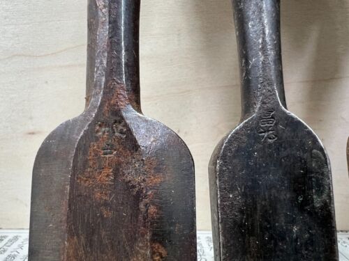 Vintage Japanese Chisel 13set Nomi /Hand Plane Saw Iron Hammer Hand Tool/c63 - Picture 5 of 23