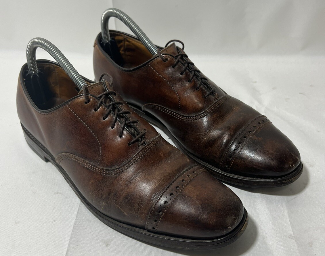 Allen Edmonds USA Byron leather Oxford dress shoes, 9D Allen Edmonds Byron Cap Toe Leather Oxford Dress Shoes Black  main image 3