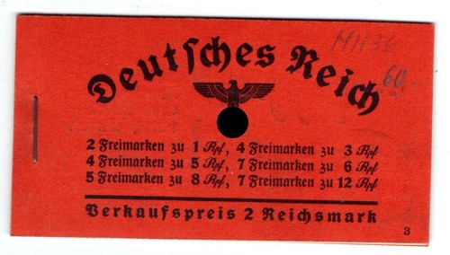 DR-ZusDr. Brand Booklet MH36.1 Perfect ** MNH MINT 500EUR (CA2886
