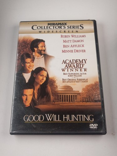 Good Will Hunting (DVD) 1997 Robin Williams, Matt Damon, Ben Affleck TESTED