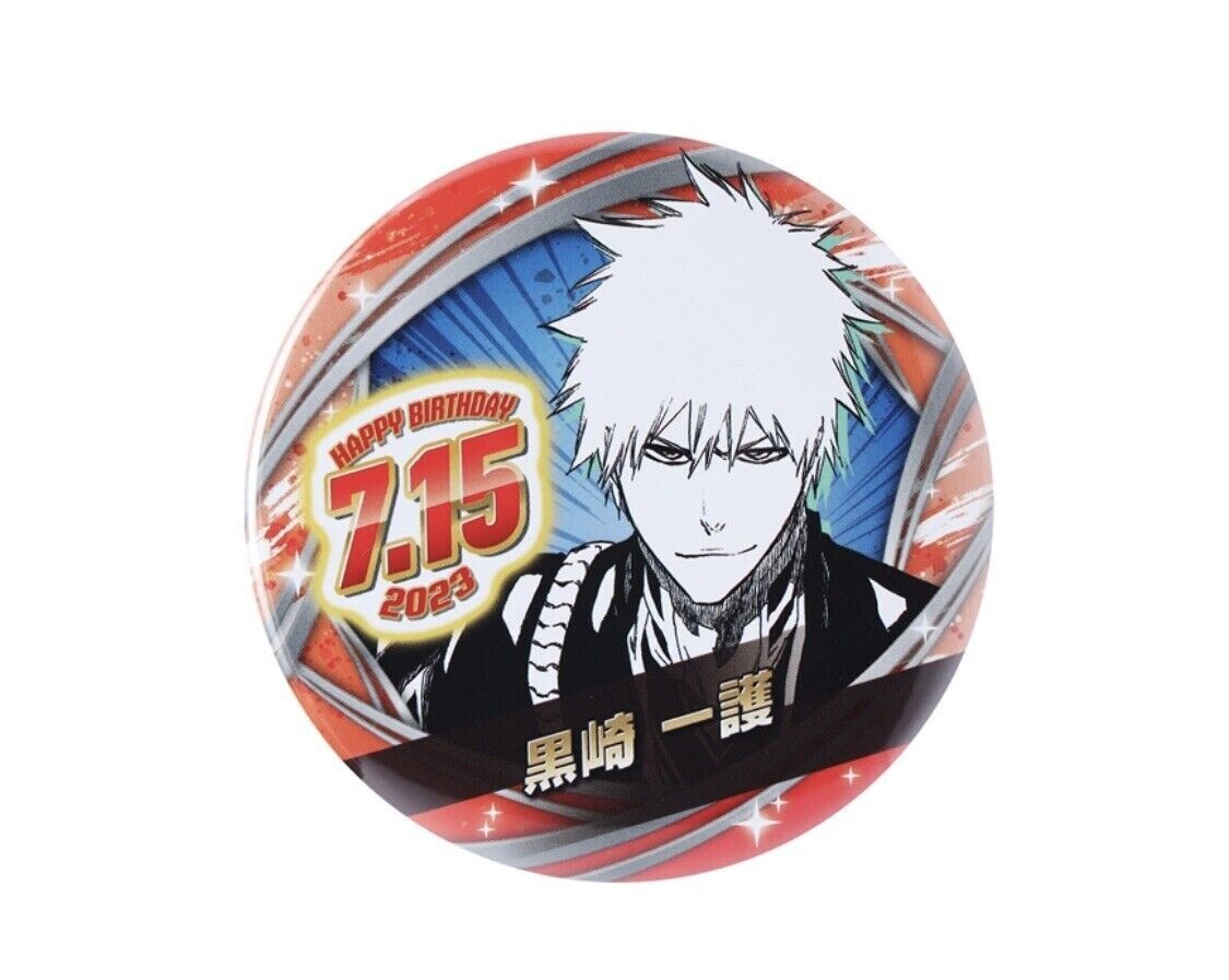 Bleach Ichigo Kurosaki Jump Shop Birthday 2023 Acrylic Stand Tin