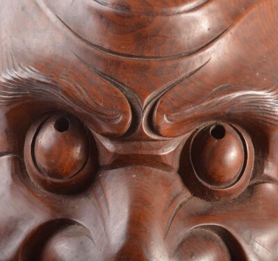 okanさん専用 Japanese Traditional Noh Mask Omen Kabuki 610-K16 | eBay