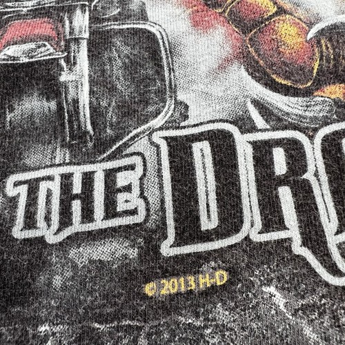 Harley Davidson Dragon Graphic T Shirt AOP Double Sided Smoky Mt TN Size Medium - Picture 6 of 9
