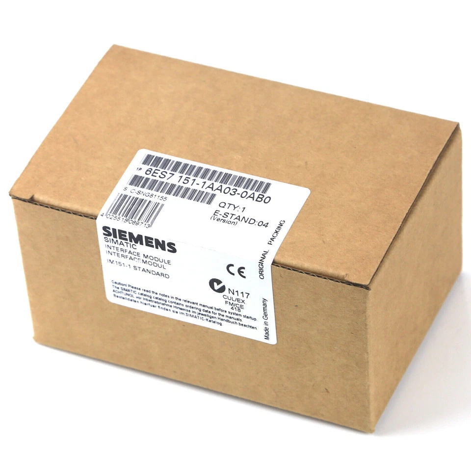 NEW SIEMENS 6ES7 151-1AA03-0AB0 SIMATIC DP Interface Module - Image 4 of 4