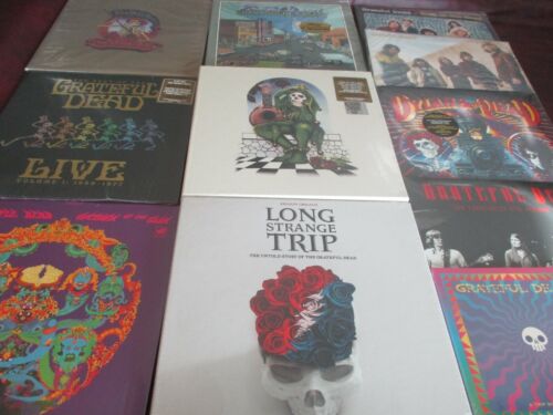 GRATEFUL DEAD RARE ALBUMS BOX+ SHAKEDOWN ST + 6 LP STRANGE TRIP BOX + BONUSES - Afbeelding 1 van 1