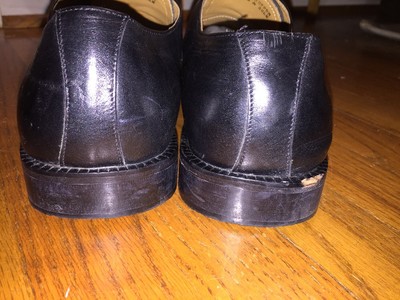 TODD WELSH Polished LEATHER DRESS OXFORDS Shoes MENS SIZE 12  display picture 1