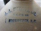 A.L. HEINTZ AND COMPANY P.O. BOX 116 PROVIDENCE R.I. GAL JUG — photo 2