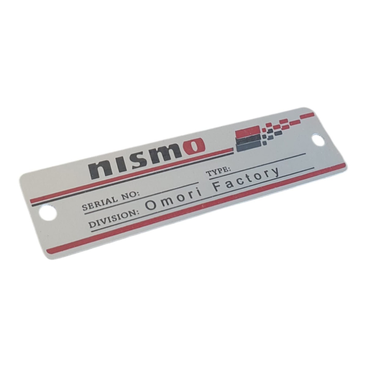 Nissan Nismo Serial Number Plate V1 | eBay