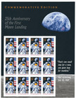 Scott #2841 ...29 Cent...First Moon Landing....Pane of 12