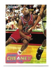 CALBERT CHEANEY 1993-94 FLEER ROOKIE CARD NM-MT+/NM-MT CONDITION