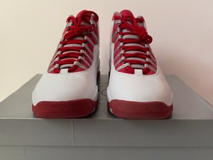 jordan 10 red steel