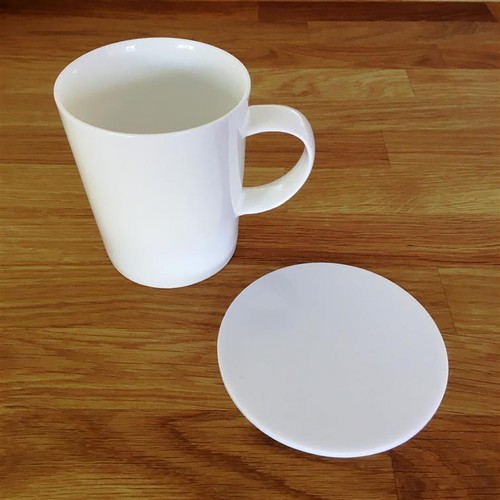 Round Acrylic Coasters, Sets of 4, 6 or 8, 10cm 4" Many Colour Choices