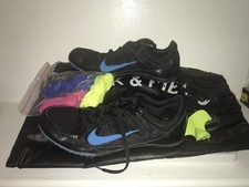 Nike Men's Zoom Rival MD7 Size 7 Track Shoes 616312 004 Black & Blue W/ Tool