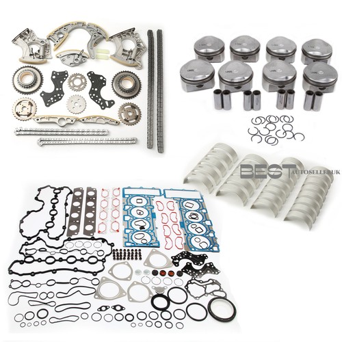 4.2T Engine Overhaul Pistons Gasket Kit Fit For AUDI A6 4.2 FSI 079103383AR