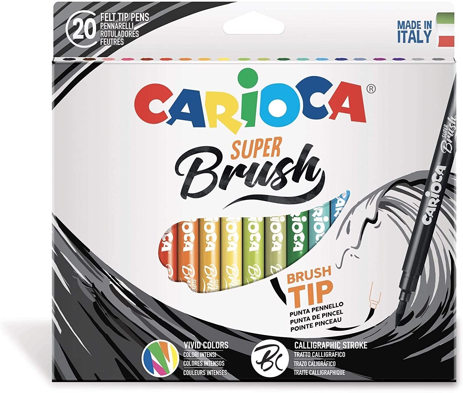 Carioca – Carioca Brush Box Da 20