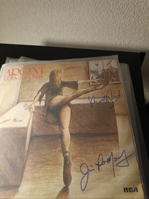 ARGENT Counterpoints LP Vinyl 12'' handsigned ROD ARGENT The Zombies