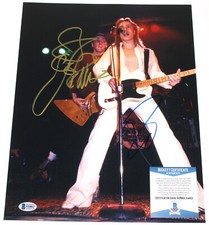 CHEAP TRICK ROBIN ZANDER & RICK NIELSEN DUAL SIGNED 11X14 PHOTO BECKETT COA BAS