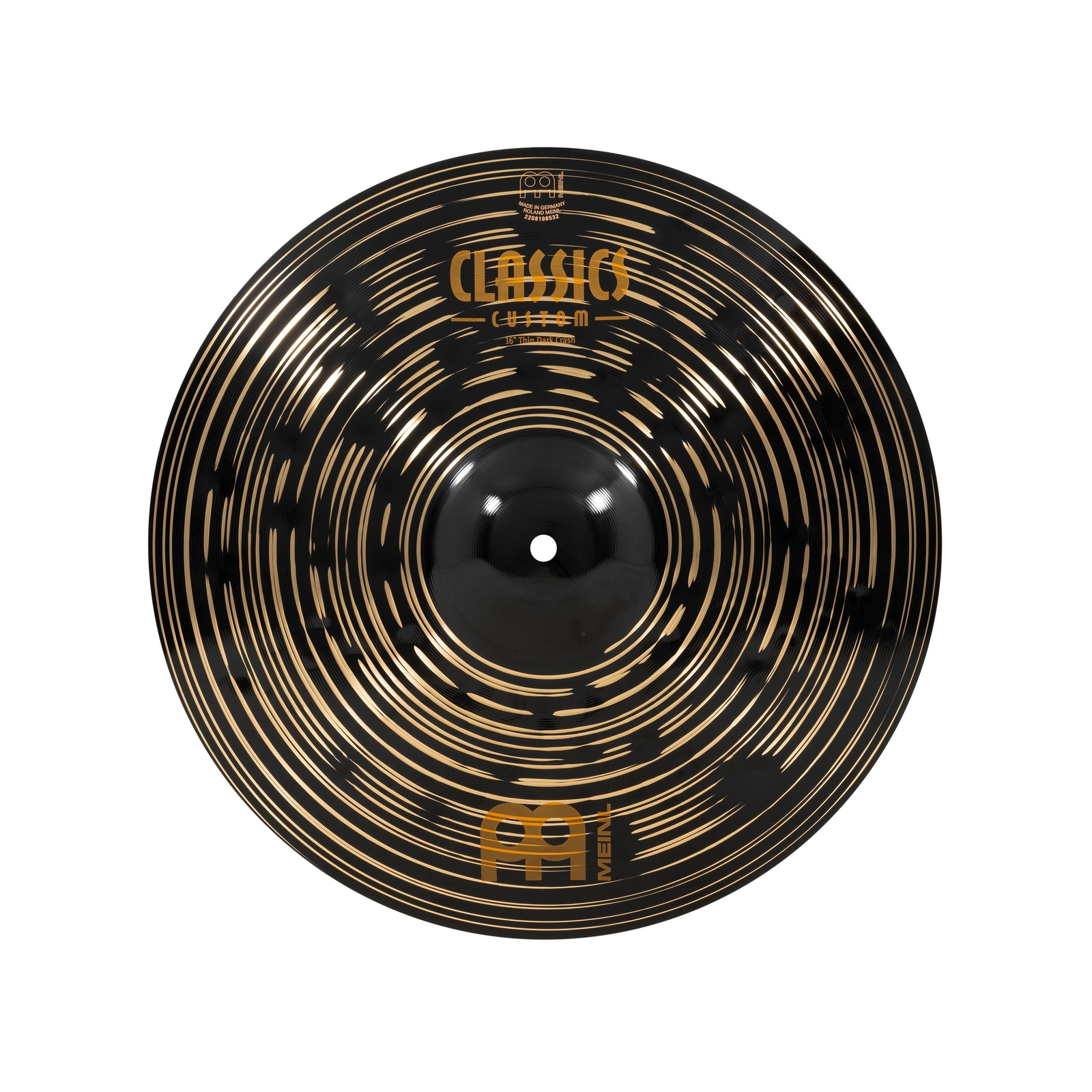 Meinl CC16TDAC Classics Custom Dark Thin Crash 16 - Краш Бекен