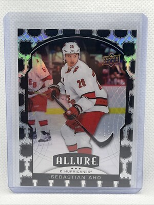 Carolina Hurricanes - Sebastian Aho - 20/21 UD Allure - NHL Shield 2005 - #56