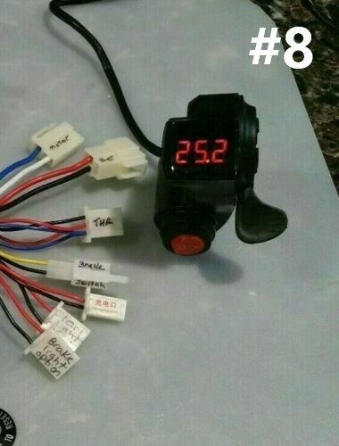 24V - 500 Watt Controller and Digital throttle (Brushed Motor) Ebike Scooter - Picture 9 of 11