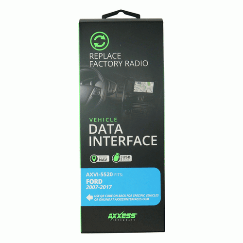 Interfaz de datos de reemplazo de radio estéreo no amplificada para automóvil AXVI-5520 de repuesto - Imagen 1 de 3