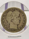 1916-D Barber Quarter Raw good