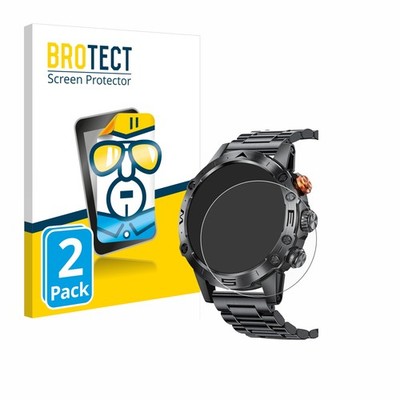 2x Display Schutz Folie für DekeFit MT43PRO 1.53'' Zubehör Transparent