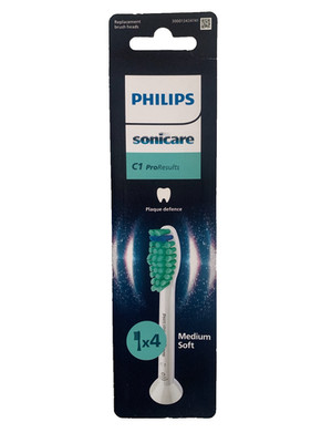 4 PHILIPS Sonicare C1  Pro Results  Medium Soft  Bürstenkopf Plaque defence