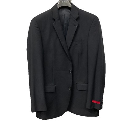Alfani Exklusiv Für Macys Herren Zwei Hosen Schwarz Gestreifter Blazer Größe 40L