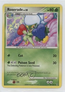 Roserade Pokémon Platinum Supreme Victors #81 2009
