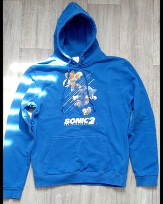 Sonic the Hedgehog 2 Hoodie blau Größe L   SEGA Pullover