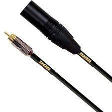 Mogami 3' Gold 3-Pin XLR Male to RCA Male Audio/Video Patch Cable