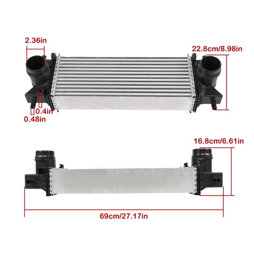 Labwork Intercooler For Ford Bronco 2021-2024 Turbocharged MB3Z6C839A - Picture 2 of 15