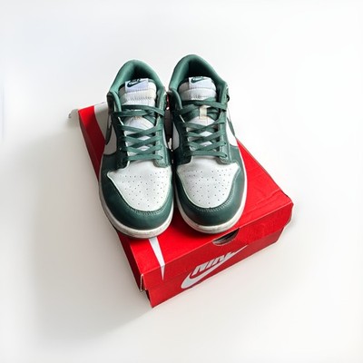 Nike Dunk Low Team Green Michigan State DD1391-101 Men's Size 11 