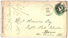 Boston negative on cover - 1879 - listed in Blake & Davis catalog — photo 1