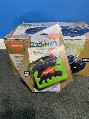 Vintage Nickelodeon Blast Pak Cassette Player | eBay
