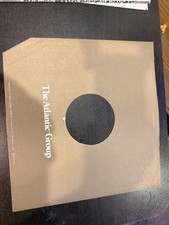 12" Atlantic Records Company Inner Sleeve for LPs VG  SLEEVE ONLY