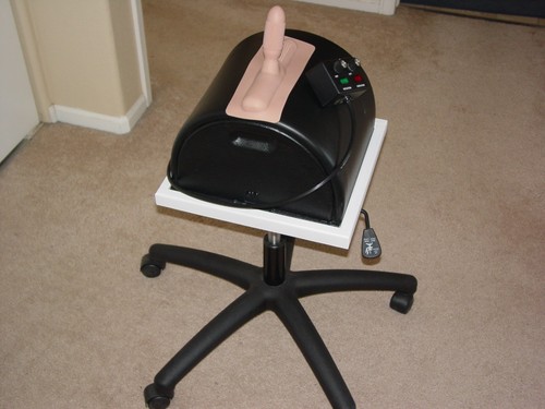Sybian Machine Air Adjustable Stand (23” – 31”) for Perfect Height (color white)