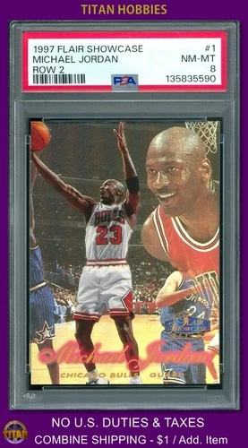 Jordan 1997 Fleer Jordan #1 Holo