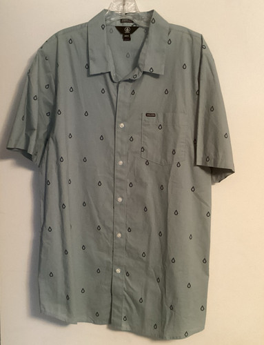 Men's Vulcom Button Down Shirt Size XL - Picture 1 of 6