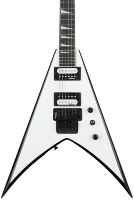 Jackson JS Series King V JS32 - White with Black Bevels