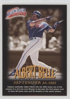 1997-98 Fleer Million Dollar Moments Albert Belle #36 1m8
